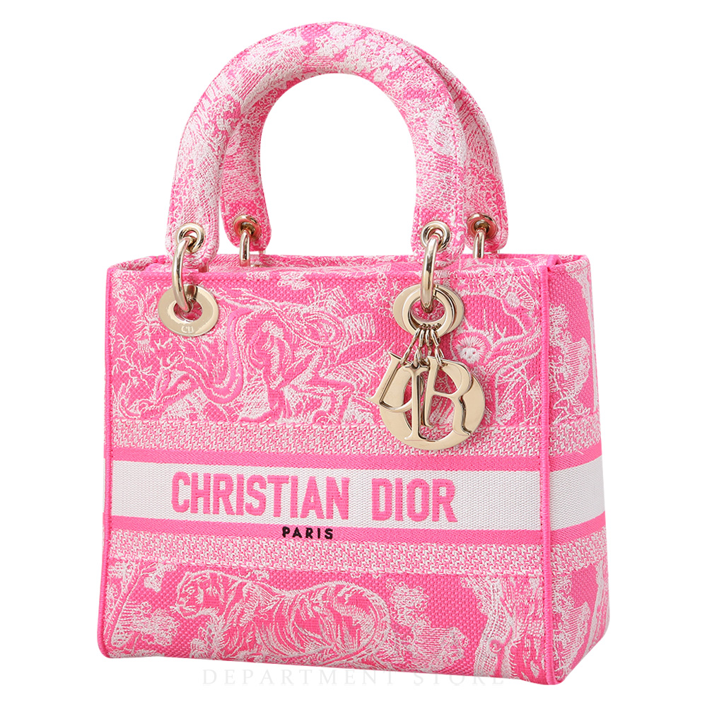 CHRISTIAN DIOR(USED)크리스찬디올 레이디 D Lite 미디엄 백